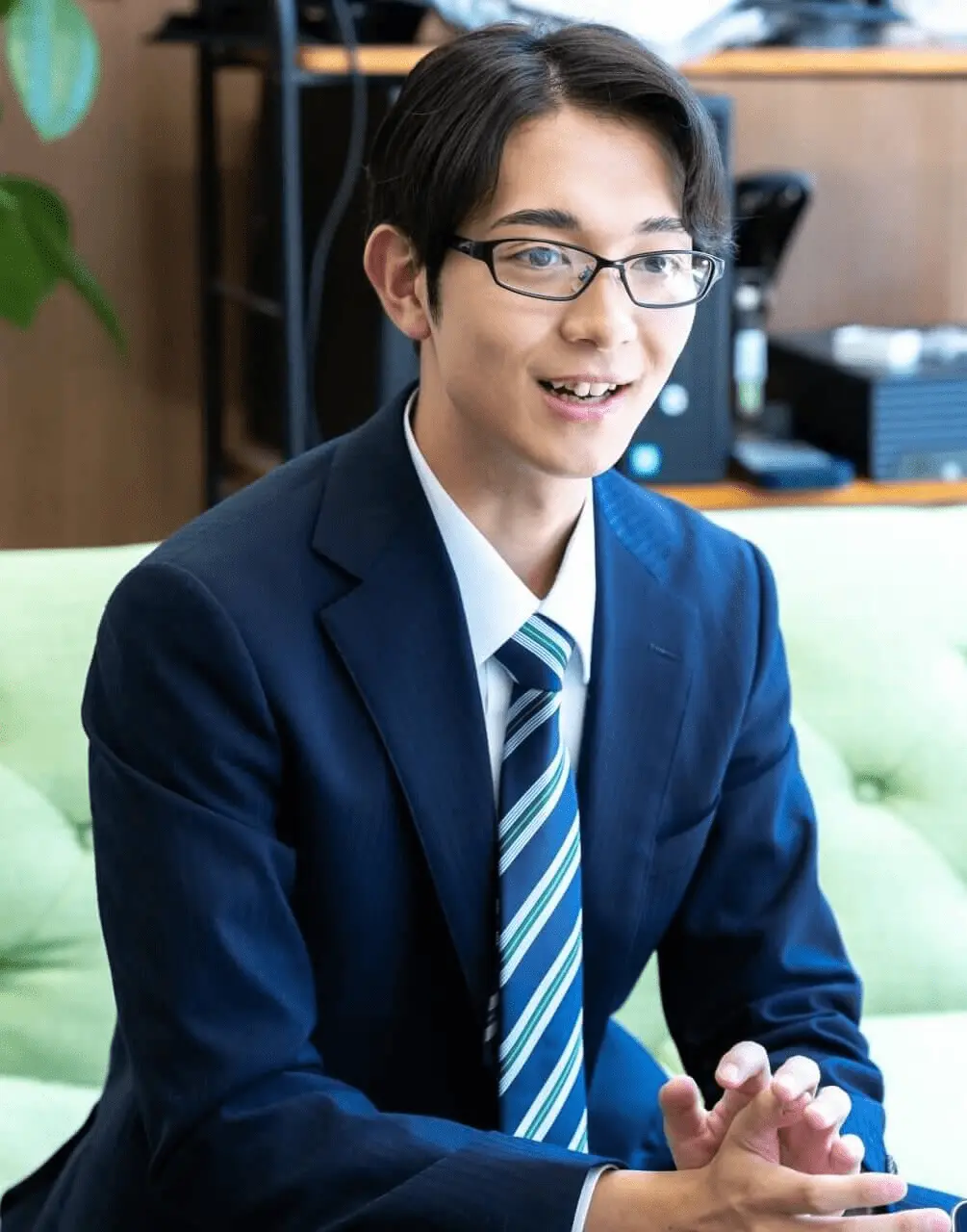 代表取締役社長 田中靖大 ポートレート